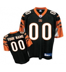 Cincinnati Bengals Customized Jerseys black Cincinnati Bengals Customized Jerseys black