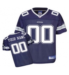 Dallas Cowboys Customized Jerseys blue Dallas Cowboys Customized Jerseys blue