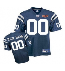 Indianapolis Colts Super Bowl XLIV Customized Jerseys blue Indianapolis Colts Super Bowl XLIV Customized Jerseys blue