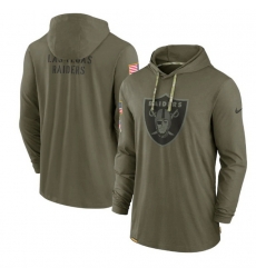 Men Las Vegas Raiders 2022 Olive Salute To Service Tonal Pullover Hoodie Men Las Vegas Raiders 2022 Olive Salute To Service Tonal Pullover Hoodie