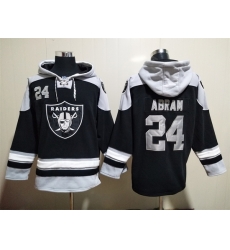 Men Las Vegas Raiders 24 Charles Woodson Stitched Hoodie Men Las Vegas Raiders 24 Charles Woodson Stitched Hoodie