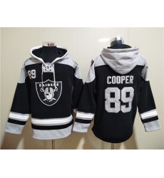 Men Las Vegas Raiders 89 Amari Cooper Black Ageless Must Have Lace Up Pullover Hoodie Men Las Vegas Raiders 89 Amari Cooper Black Ageless Must Have Lace Up Pullover Hoodie