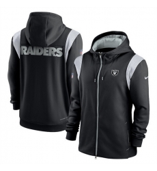 Men Las Vegas Raiders Black Zipper Hoodie Men Las Vegas Raiders Black Zipper Hoodie