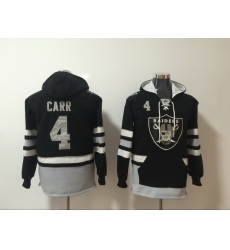 Men Nike Los Angeles Raiders Derek Carr 4 NFL Winter Thick Hoodie Men Nike Los Angeles Raiders Derek Carr 4 NFL Winter Thick Hoodie
