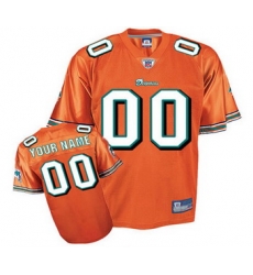 Miami Dolphins Customized Jerseys Orange jerseys Miami Dolphins Customized Jerseys Orange jerseys