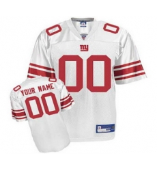 New York Giants Customized Jerseys white New York Giants Customized Jerseys white