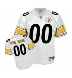 Pittsburgh Steelers Customized Jerseys white Pittsburgh Steelers Customized Jerseys white