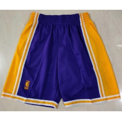 Lakers Purple Gold Shorts Lakers Purple Gold Shorts