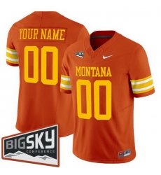 Men Montana Grizzlies Active Player Custom Orange 1995 F U S E Throwback Vapor Limited Stitched Football Jersey Men Montana Grizzlies Active Player Custom Orange 1995 F U S E Throwback Vapor Limited Stitched Football Jersey