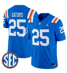 Men Florida Gators 25 Gators Royal 1960s Throwback F U S E Vapor Limited Stitched Football Jersey Men Florida Gators 25 Gators Royal 1960s Throwback F U S E Vapor Limited Stitched Football Jersey