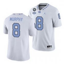 North Carolina Tar Heels Myles Murphy White Game Football Replica Jersey