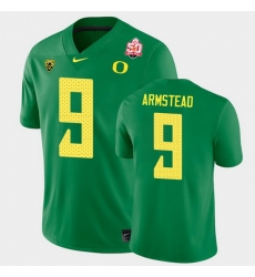 Men Oregon Ducks Arik Armstead 2021 Fiesta Bowl Green Game Jersey 0A