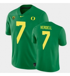 Men Oregon Ducks Cj Verdell College Football Green Game Jersey