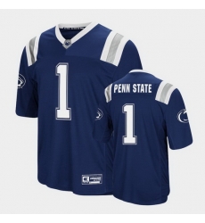 penn state nittany lions navy foos ball football men's jersey