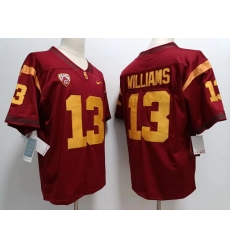 Men's Nike USC Trojans Caleb Williams Game Cardinal Red Football Jersey