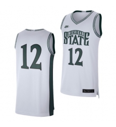 Michigan State Spartans White Retro Limited Men'S Jersey