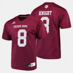 Men Texas A M Aggies Trevor Knight College Football Maroon Jersey