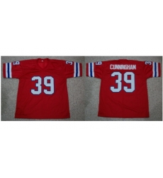 New England Patriots SAM CUNNINGHAM #39 Fryar red Mitchell and Ness Jerseys New England Patriots SAM CUNNINGHAM #39 Fryar red Mitchell and Ness Jerseys