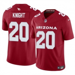 Men Arizona Cardinals 20 Bam Knight Red 2025 F U S E  Vapor Untouchable Limited Stitched Jersey Men Arizona Cardinals 20 Bam Knight Red 2025 F U S E  Vapor Untouchable Limited Stitched Jersey