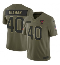 Men Arizona Cardinals 40 Pat Tillman Olive 2025 Salute to Service Limited Stitched Football Jersey Men Arizona Cardinals 40 Pat Tillman Olive 2025 Salute to Service Limited Stitched Football Jersey