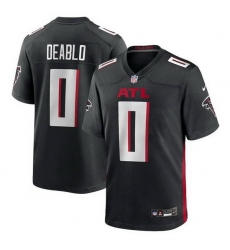 Men Atlanta Falcons 0 Divine Deablo Black Stitched Game Jersey Men Atlanta Falcons 0 Divine Deablo Black Stitched Game Jersey