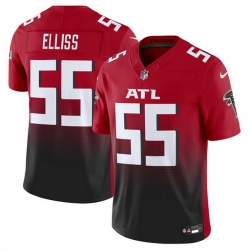 Men Atlanta Falcons 55 Kaden Elliss Red Black 2025 F U S E Vapor Untouchable Limited Stitched Football Jersey Men Atlanta Falcons 55 Kaden Elliss Red Black 2025 F U S E Vapor Untouchable Limited Stitched Football Jersey