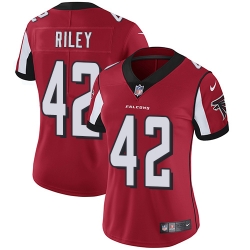 Nike Falcons #42 Duke Riley Red Team Color Womens Stitched NFL Vapor Untouchable Limited Jersey Nike Falcons #42 Duke Riley Red Team Color Womens Stitched NFL Vapor Untouchable Limited Jersey
