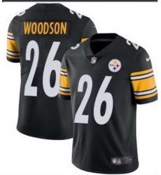 Youth Nike Steelers 26 Rod Woodson Black Stitched NFL Vapor Untouchable Limited Jersey Youth Nike Steelers 26 Rod Woodson Black Stitched NFL Vapor Untouchable Limited Jersey