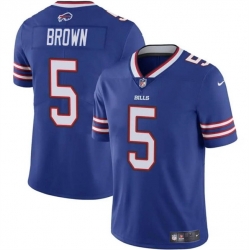 Men Buffalo Bills 5 Anthony Brown Blue 2024 Vapor Untouchable Limited Stitched Football Jersey Men Buffalo Bills 5 Anthony Brown Blue 2024 Vapor Untouchable Limited Stitched Football Jersey