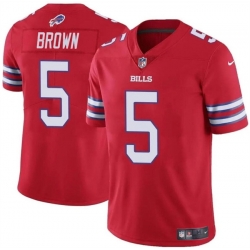Men Buffalo Bills 5 Anthony Brown Red 2024 Vapor Untouchable Limited Stitched Football Jersey Men Buffalo Bills 5 Anthony Brown Red 2024 Vapor Untouchable Limited Stitched Football Jersey