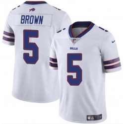 Men Buffalo Bills 5 Anthony Brown White 2024 Vapor Untouchable Limited Stitched Football Jersey Men Buffalo Bills 5 Anthony Brown White 2024 Vapor Untouchable Limited Stitched Football Jersey