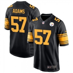 Men Steelers 57 Montravius Adams Vapor Limited Rush Black Jerseys Men Steelers 57 Montravius Adams Vapor Limited Rush Black Jerseys