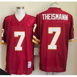 Men Washington Redskins 7 Joe Theismann Red Stitched Football Jersey Men Washington Redskins 7 Joe Theismann Red Stitched Football Jersey
