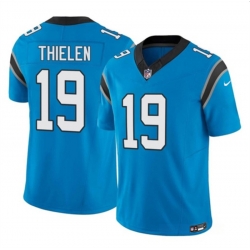 Youth Men Panthers 19 Adam Thielen Blue Vapor Untouchable Stitched Football Jersey Youth Men Panthers 19 Adam Thielen Blue Vapor Untouchable Stitched Football Jersey