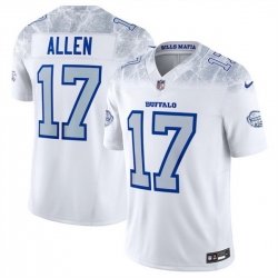 Women Buffalo Bills 17 Josh Allen White 2025 F U S E Rivalries Vapor Untouchable Stitched Football Jersey Women Buffalo Bills 17 Josh Allen White 2025 F U S E Rivalries Vapor Untouchable Stitched Football Jersey