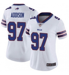 Women Buffalo Bills Mario Addison White Limited Color Rush Vapor Untouchable Jersey By Nike