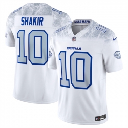 Youth Buffalo Bills 10 Khalil Shakir White 2025 F U S E Rivalries Vapor Untouchable Stitched Football Jersey Youth Buffalo Bills 10 Khalil Shakir White 2025 F U S E Rivalries Vapor Untouchable Stitched Football Jersey