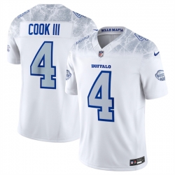 Youth Buffalo Bills 4 James Cook III White 2025 F U S E Rivalries Vapor Untouchable Stitched Football Jersey Youth Buffalo Bills 4 James Cook III White 2025 F U S E Rivalries Vapor Untouchable Stitched Football Jersey