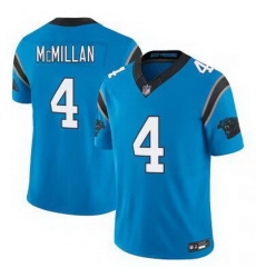 Men   Carolina Panthers 4 Tetairoa McMillan Blue Limited Stitched Jersey Men   Carolina Panthers 4 Tetairoa McMillan Blue Limited Stitched Jersey