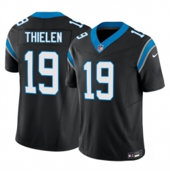 Youth Carolina Panthers 19 Adam Thielen Black Vapor Untouchable Stitched Football Jersey Youth Carolina Panthers 19 Adam Thielen Black Vapor Untouchable Stitched Football Jersey