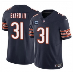 Men Chicago Bears 31 Kevin Byard III Navy 2025 F U S E  With 2 Star C Patch Vapor Untouchable Limited Stitched Football Jersey Men Chicago Bears 31 Kevin Byard III Navy 2025 F U S E  With 2 Star C Patch Vapor Untouchable Limited Stitched Football Jersey