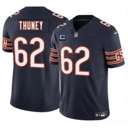 Men Chicago Bears 62 Joe Thuney Navy 2025 F U S E  With 1 Star C Patch Vapor Untouchable Limited Stitched Football Jersey Men Chicago Bears 62 Joe Thuney Navy 2025 F U S E  With 1 Star C Patch Vapor Untouchable Limited Stitched Football Jersey