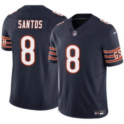 Men Chicago Bears 8 Cairo Santos Navy 2025 F U S E  Vapor Untouchable Limited Stitched Football Jersey Men Chicago Bears 8 Cairo Santos Navy 2025 F U S E  Vapor Untouchable Limited Stitched Football Jersey