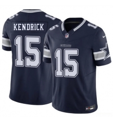 Men Dallas Cowboys 15 Derion Kendrick Navy 2026 F U S E Vapor Untouchable Limited Stitched Football Jersey Men Dallas Cowboys 15 Derion Kendrick Navy 2026 F U S E Vapor Untouchable Limited Stitched Football Jersey