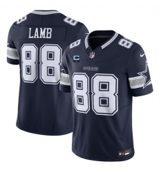 Men Dallas Cowboys 88 CeeDee Lamb Navy 2025 F U S E  With 1 Star C Patch Vapor Limited Stitched Football Jersey Men Dallas Cowboys 88 CeeDee Lamb Navy 2025 F U S E  With 1 Star C Patch Vapor Limited Stitched Football Jersey