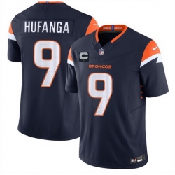 Men Denver Broncos 12 RJ Harvey Navy 2025 F U S E  With 1 Star C Patch Vapor Limited Stitched Football Jersey Men Denver Broncos 12 RJ Harvey Navy 2025 F U S E  With 1 Star C Patch Vapor Limited Stitched Football Jersey
