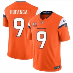 Men Denver Broncos 12 RJ Harvey Orange 2025 F U S E  With 1 Star C Patch Vapor Limited Stitched Football Jersey Men Denver Broncos 12 RJ Harvey Orange 2025 F U S E  With 1 Star C Patch Vapor Limited Stitched Football Jersey