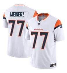 Men Denver Broncos 77 Quinn Meinerz White F U S E  Vapor Limited Stitched Football Jersey Men Denver Broncos 77 Quinn Meinerz White F U S E  Vapor Limited Stitched Football Jersey