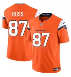 Men Denver Broncos 87 Cam Ross Orange 2026 Draft F U S E Vapor Limited Stitched Football Jersey Men Denver Broncos 87 Cam Ross Orange 2026 Draft F U S E Vapor Limited Stitched Football Jersey