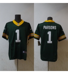 Men Green Bay Packers 1 Micah Parsons Green Vapor 2025 F U S E  Limited Stitched Football Jersey Men Green Bay Packers 1 Micah Parsons Green Vapor 2025 F U S E  Limited Stitched Football Jersey